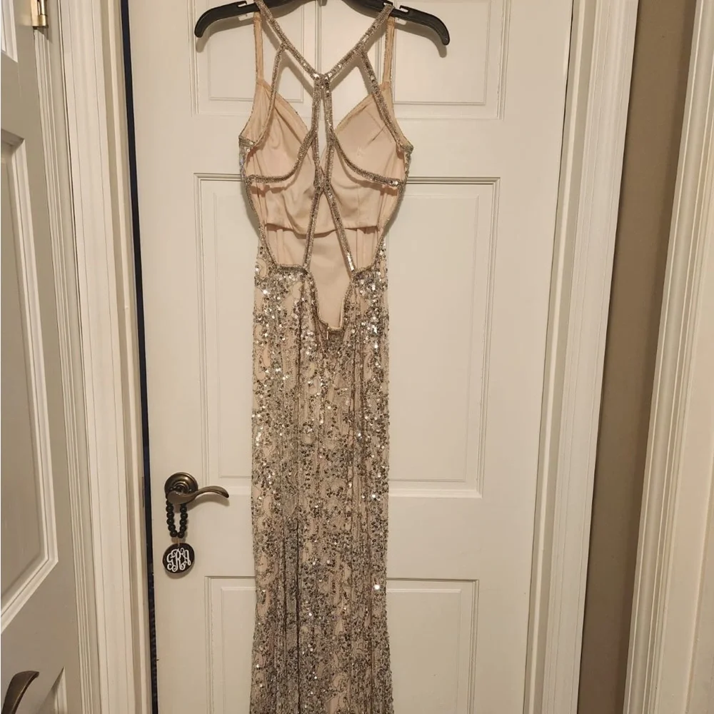 Sequin Prom Dress - Picture 4 of 6